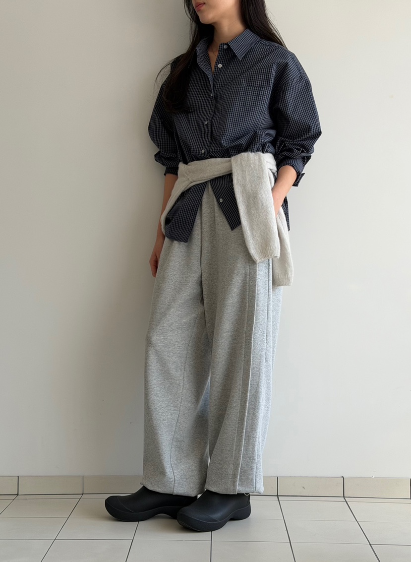 AMY GRACE東大門實拍女裝新品休閑真品人氣26春夏休閑褲褶裥AMY GRACE休閑褲