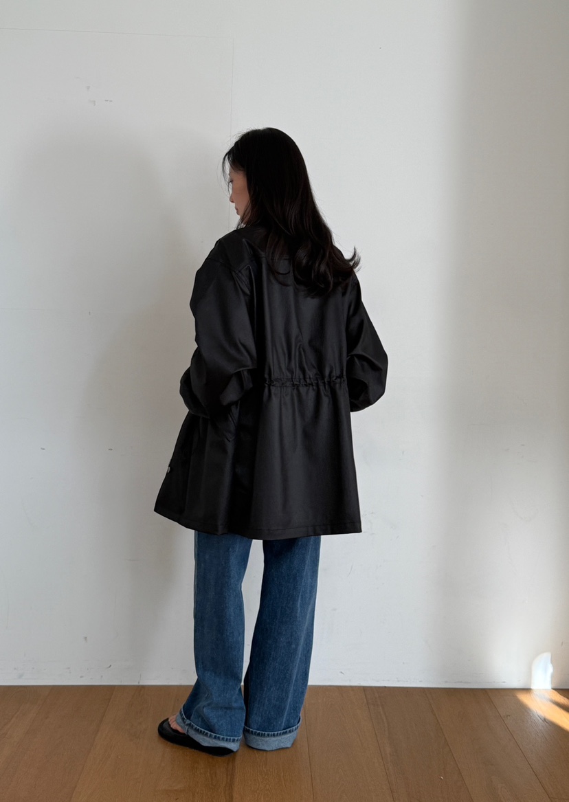 AMY GRACE韓國代購女士新款真品職業時尚26春夏長款風衣AMY GRACE長款風衣