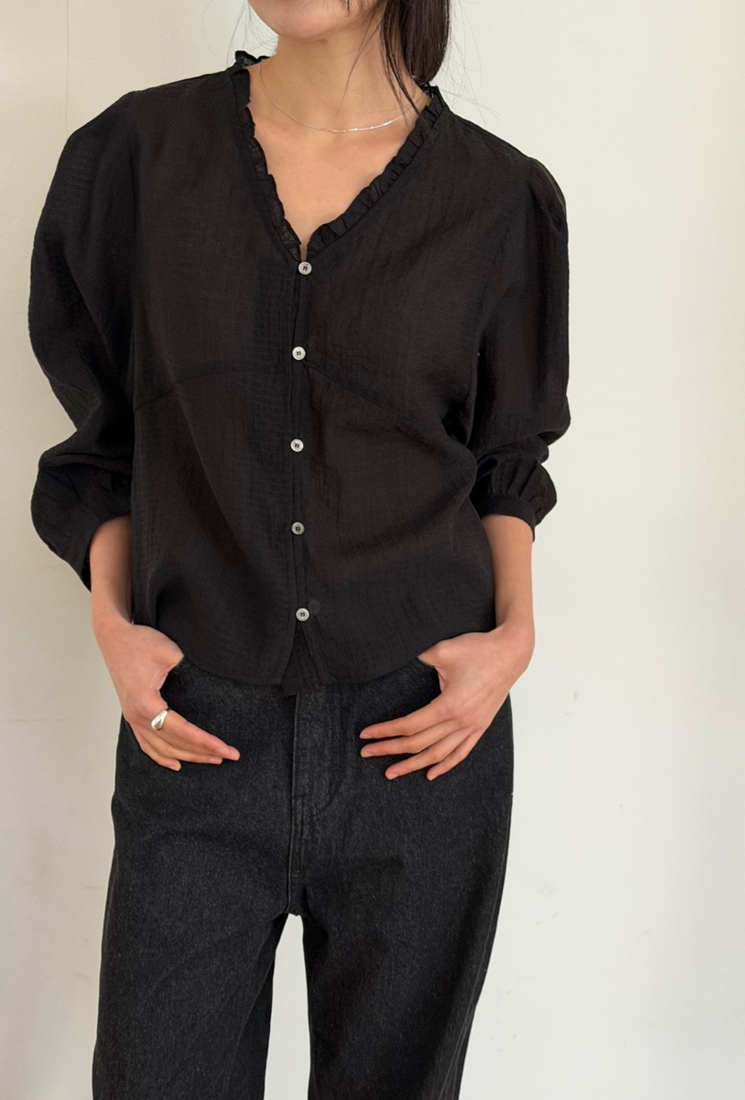 AMY GRACE韓國代購女裝新款人氣休閑時尚推薦襯衫蕾絲衫AMY GRACE襯衫/蕾絲衫