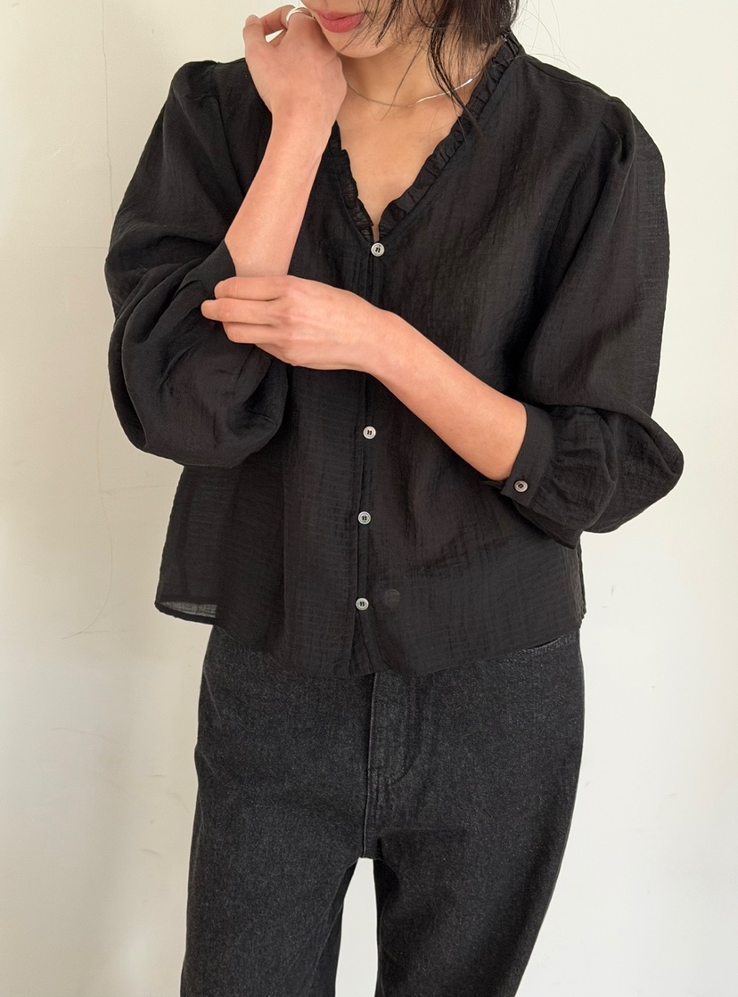 AMY GRACE韓國代購女裝新款人氣休閑時尚推薦襯衫蕾絲衫AMY GRACE襯衫/蕾絲衫