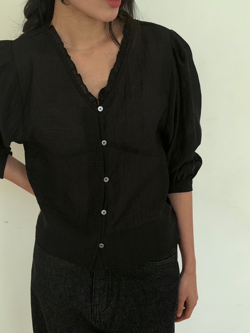 AMY GRACE韓國代購女裝新款人氣休閑時尚推薦襯衫蕾絲衫AMY GRACE襯衫/蕾絲衫