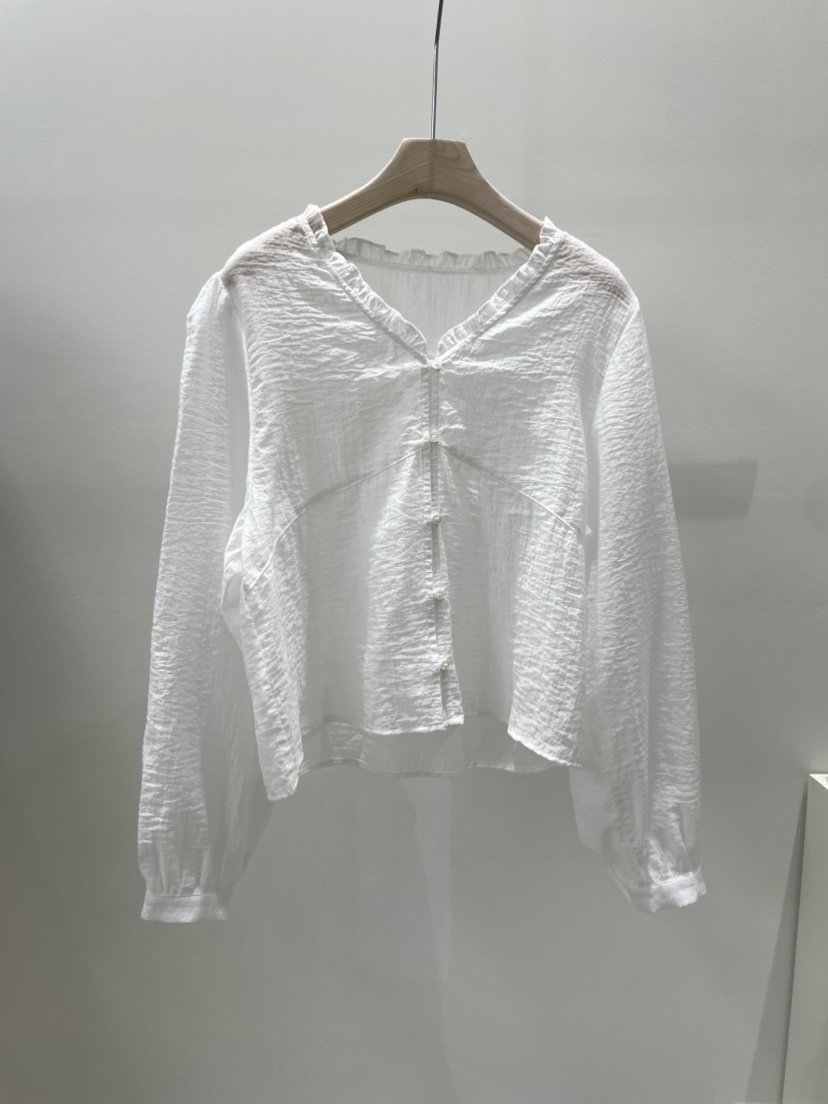 AMY GRACE韓國代購女裝新款人氣休閑時尚推薦襯衫蕾絲衫AMY GRACE襯衫/蕾絲衫圖色1