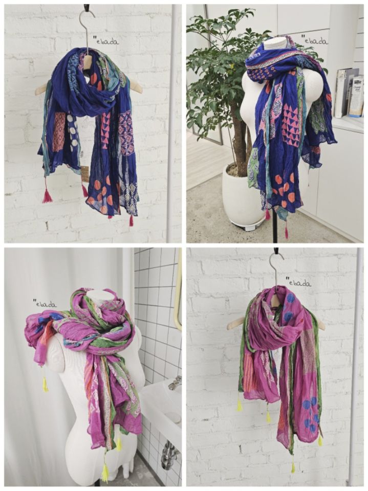 EBADA韓國代購女士新款真品推薦職業人氣休閑時尚圍巾披肩EBADA圍巾/披肩