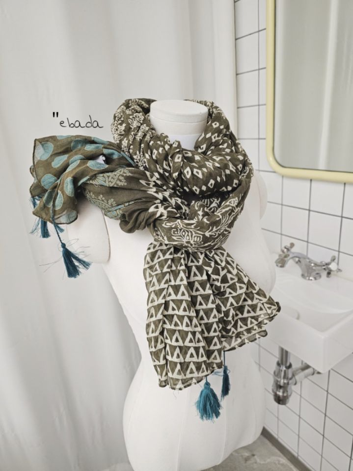 EBADA東大門代購女裝新款休閑推薦職業人氣時尚26春夏圍巾披肩EBADA圍巾/披肩