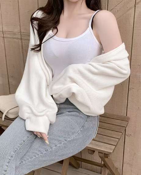 BBIBBICO韓國代購女裝新款人氣推薦職業26春夏針織衫不含內搭BBIBBICO針織衫