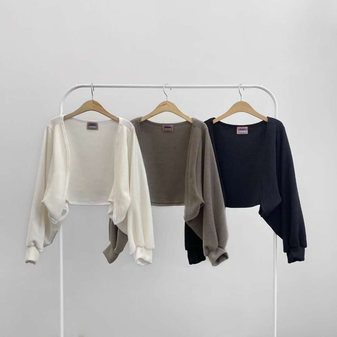 BBIBBICO韓國代購女裝新款人氣推薦職業26春夏針織衫不含內搭BBIBBICO針織衫圖色3左三色