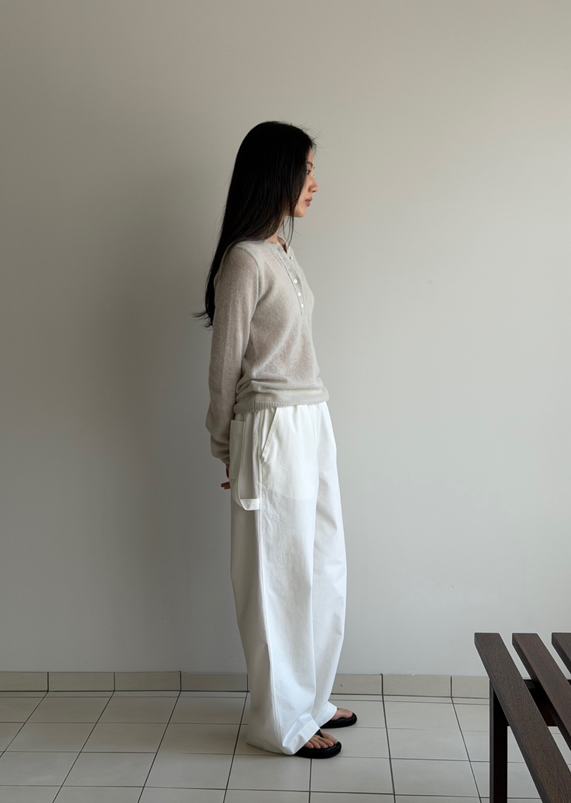 AMY GRACE韓國代購女士新品26春夏熱賣真品時尚針織衫紐扣AMY GRACE針織衫