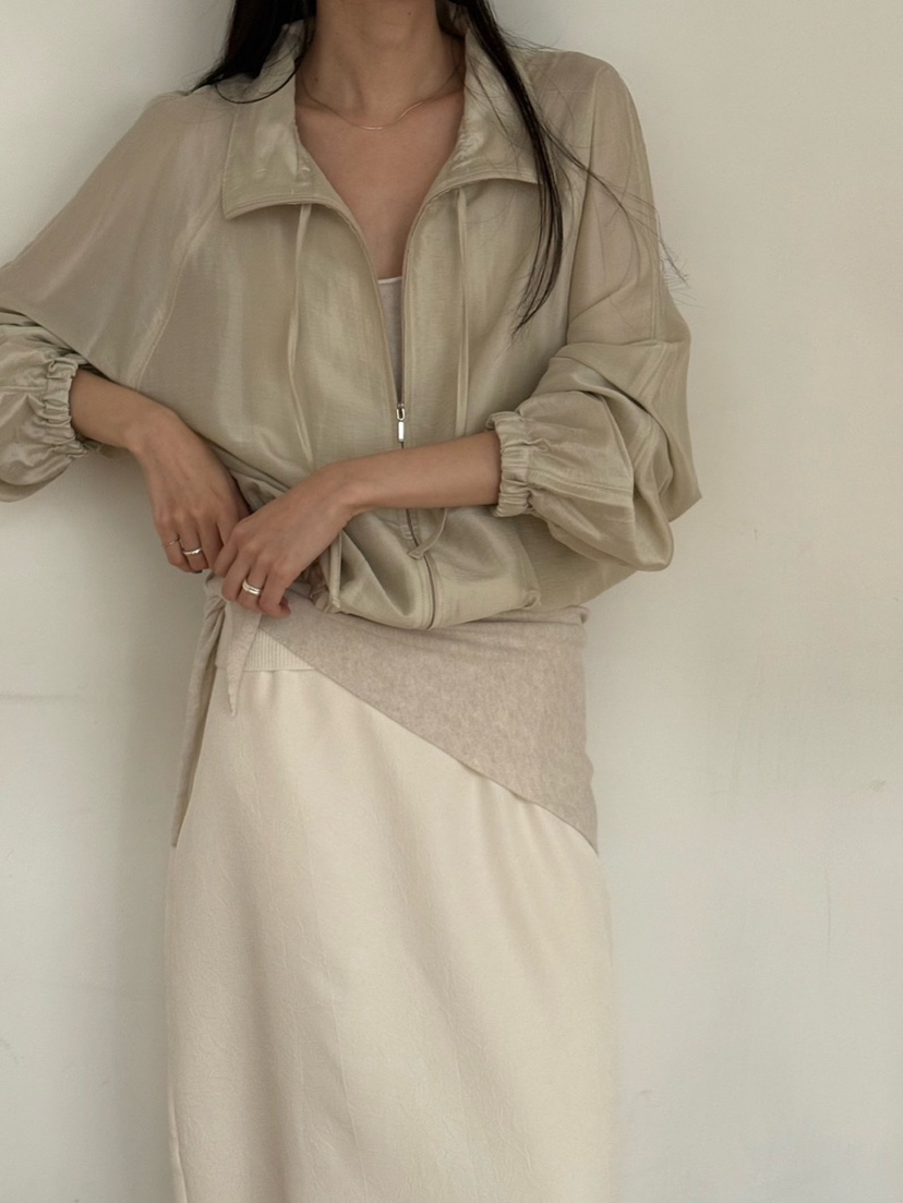 AMY GRACE東大門直郵女士新款熱賣休閑職業襯衫蕾絲衫拉鏈AMY GRACE襯衫/蕾絲衫