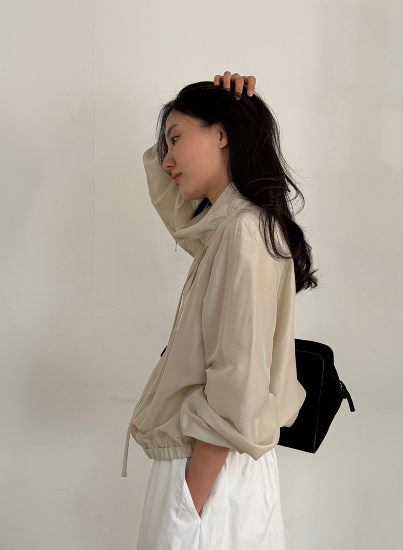 AMY GRACE東大門直郵女士新款熱賣休閑職業襯衫蕾絲衫拉鏈AMY GRACE襯衫/蕾絲衫