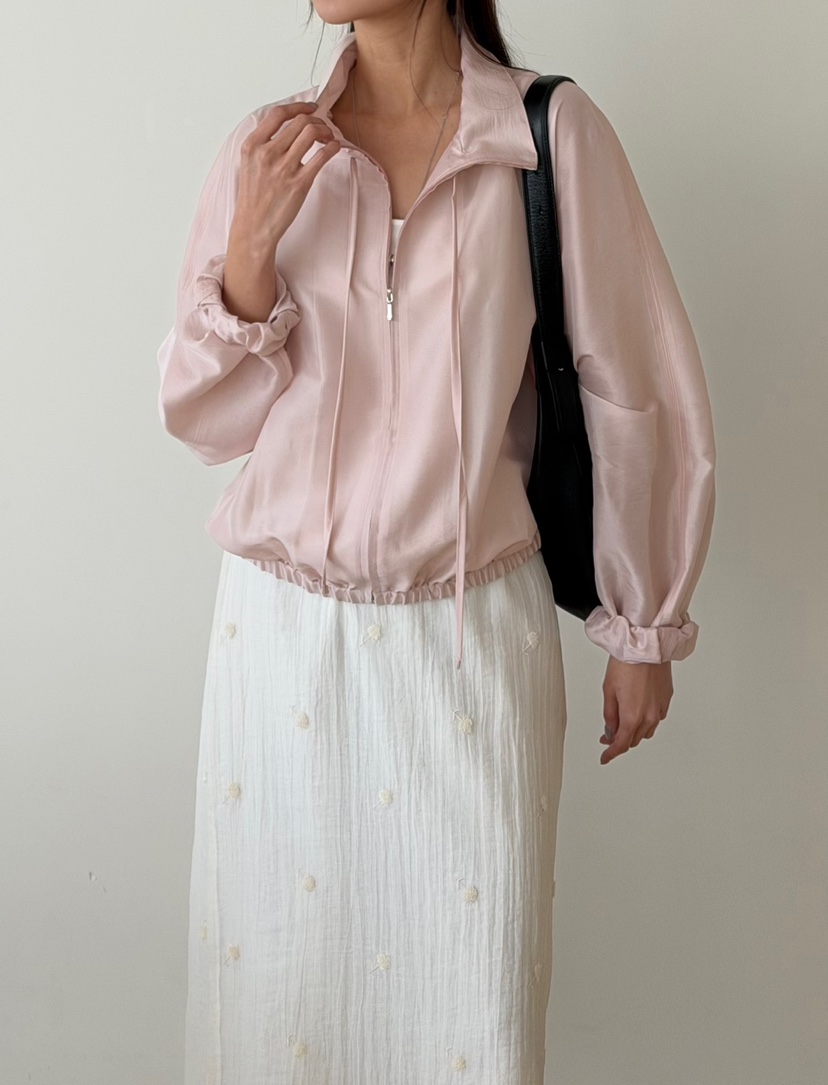 AMY GRACE東大門直郵女士新款熱賣休閑職業襯衫蕾絲衫拉鏈AMY GRACE襯衫/蕾絲衫