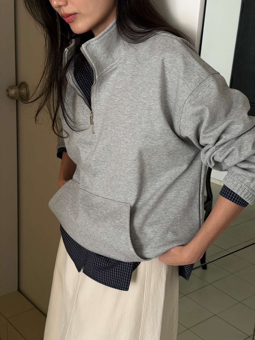 AMY GRACE東大門代購女士新品休閑時尚真品熱賣衛衣拉鏈AMY GRACE衛衣