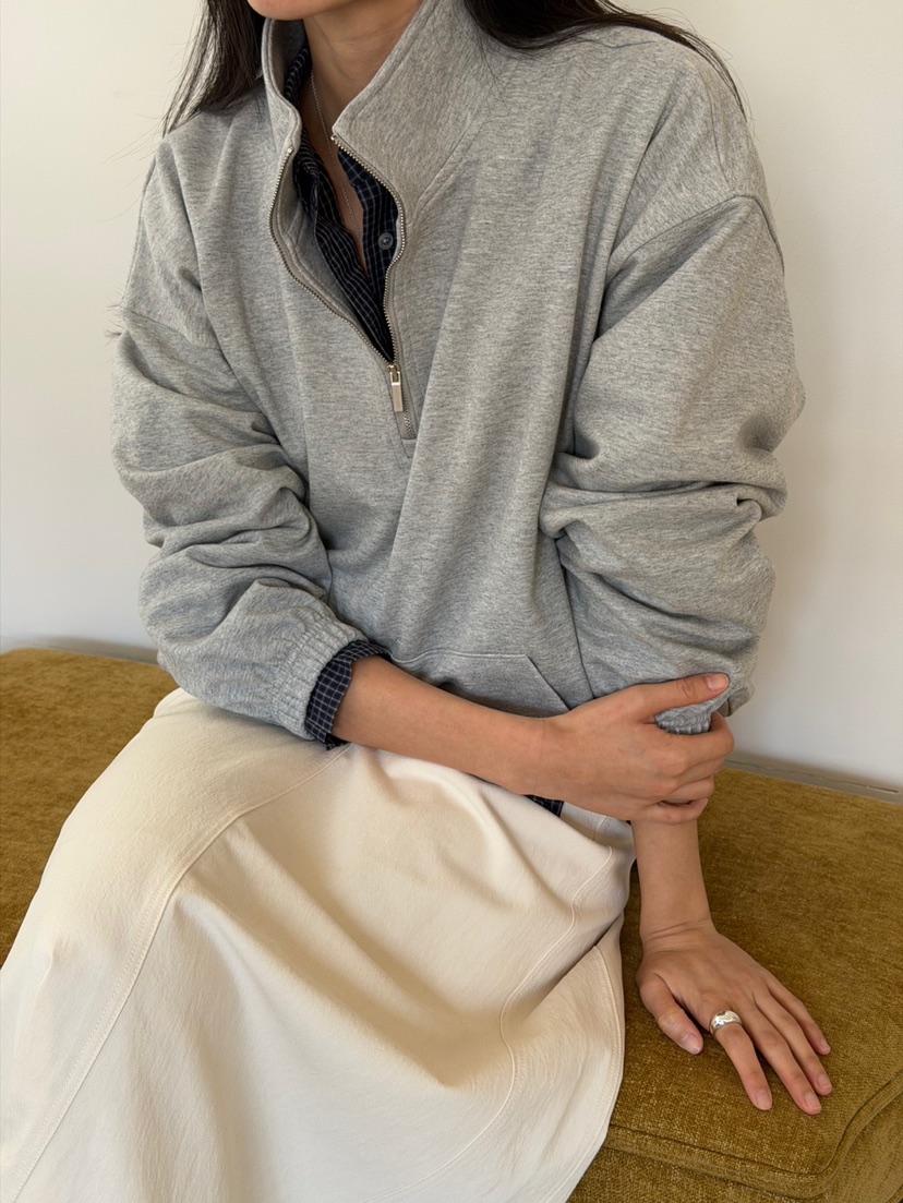 AMY GRACE東大門代購女士新品休閑時尚真品熱賣衛衣拉鏈AMY GRACE衛衣