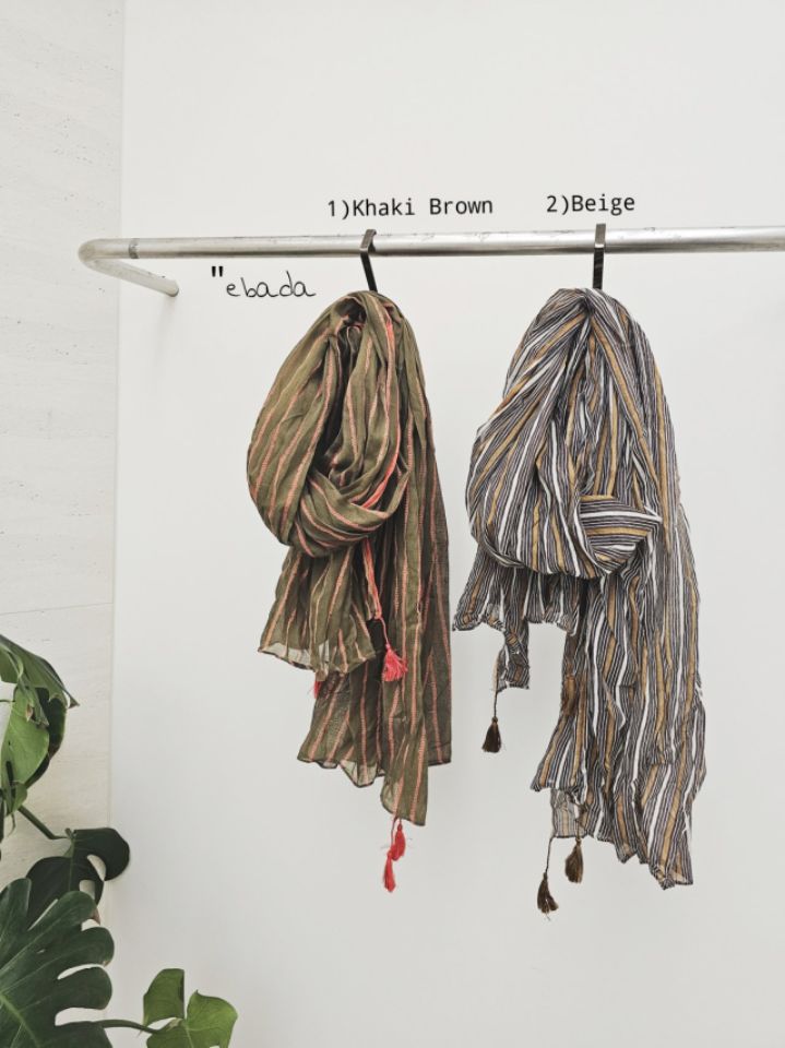 EBADA東大門代購女裝新款熱賣休閑26春夏人氣職業圍巾披肩EBADA圍巾/披肩