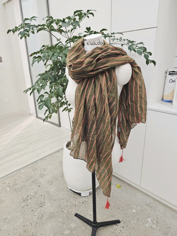 EBADA東大門代購女裝新款熱賣休閑26春夏人氣職業圍巾披肩EBADA圍巾/披肩