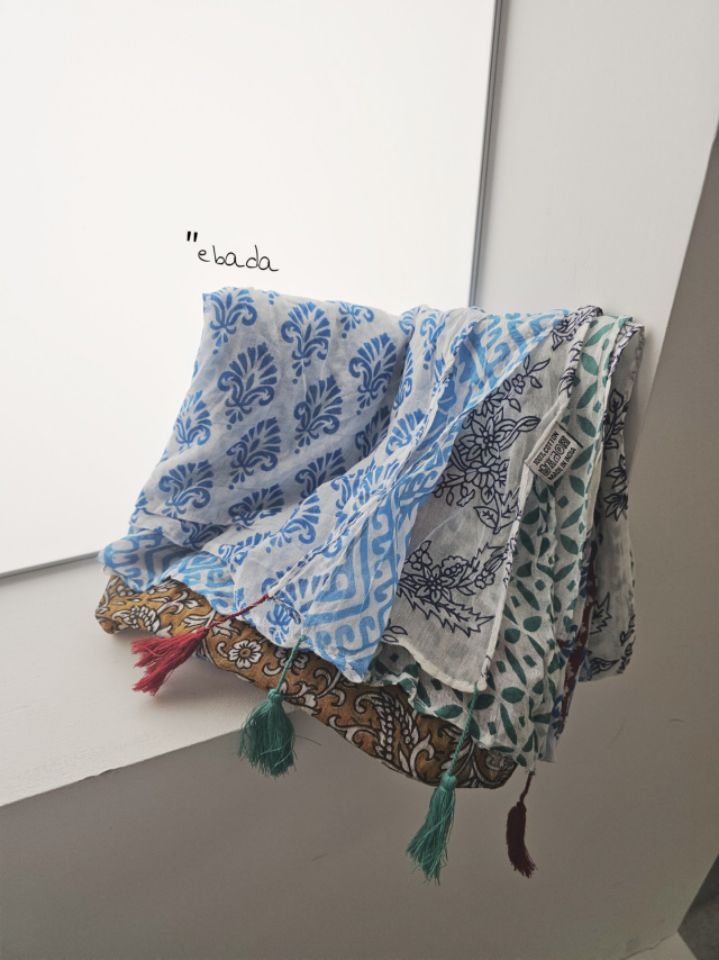 EBADA韓國代購女裝新品真品職業推薦休閑熱賣26春夏圍巾披肩EBADA圍巾/披肩