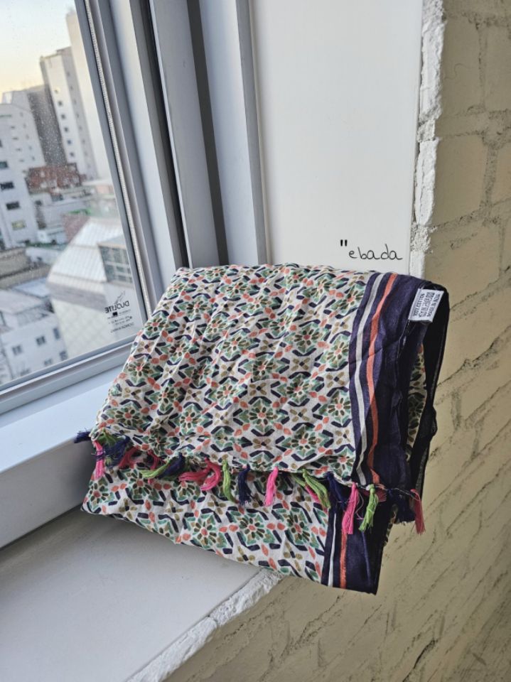 EBADA東大門代購女裝新品休閑職業推薦人氣熱賣26春夏圍巾披肩EBADA圍巾/披肩