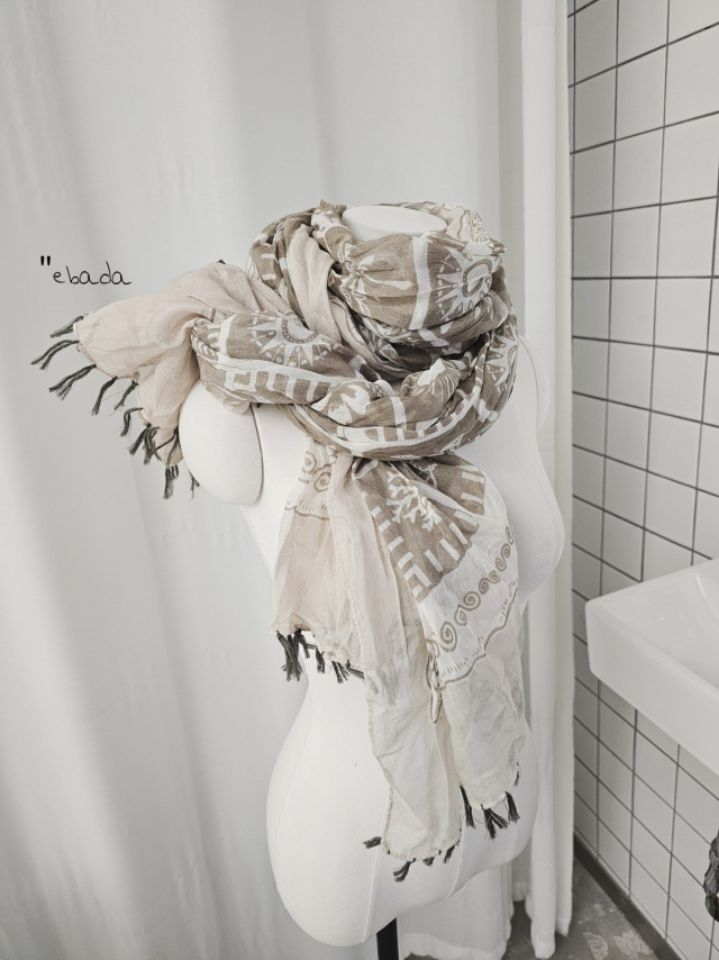 EBADA東大門代購女裝新品人氣時尚真品26春夏職業圍巾披肩EBADA圍巾/披肩