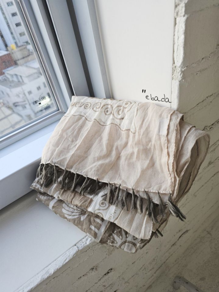 EBADA東大門代購女裝新品人氣時尚真品26春夏職業圍巾披肩EBADA圍巾/披肩