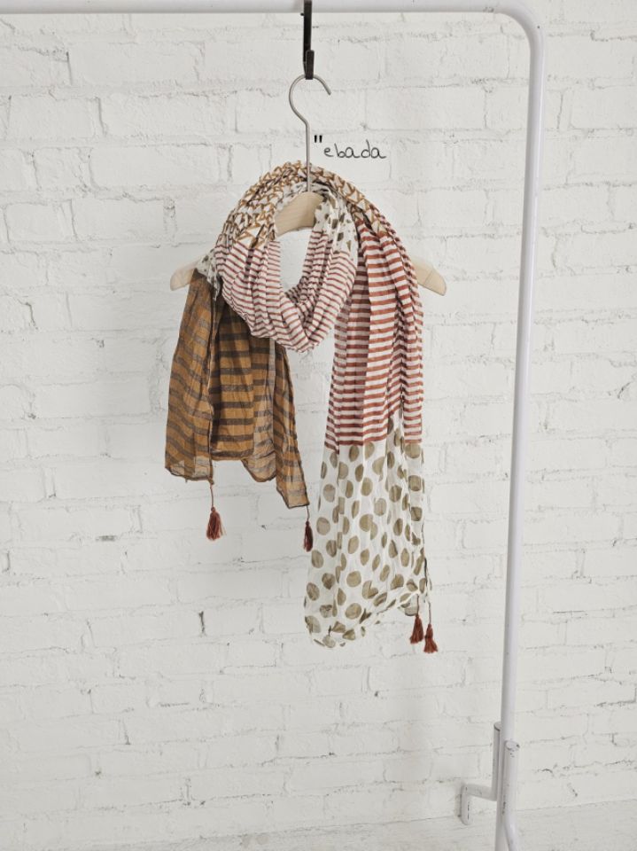 EBADA東大門直郵女士新款休閑熱賣時尚真品推薦職業圍巾披肩EBADA圍巾/披肩圖色2