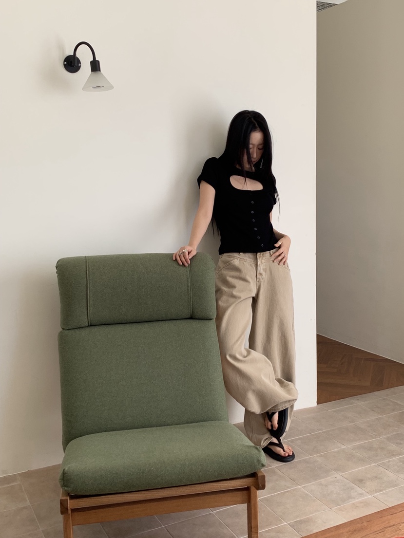 SUNDER MARKET韓國代購女裝新品26春夏時尚熱賣推薦休閑褲SUNDER MARKET休閑褲