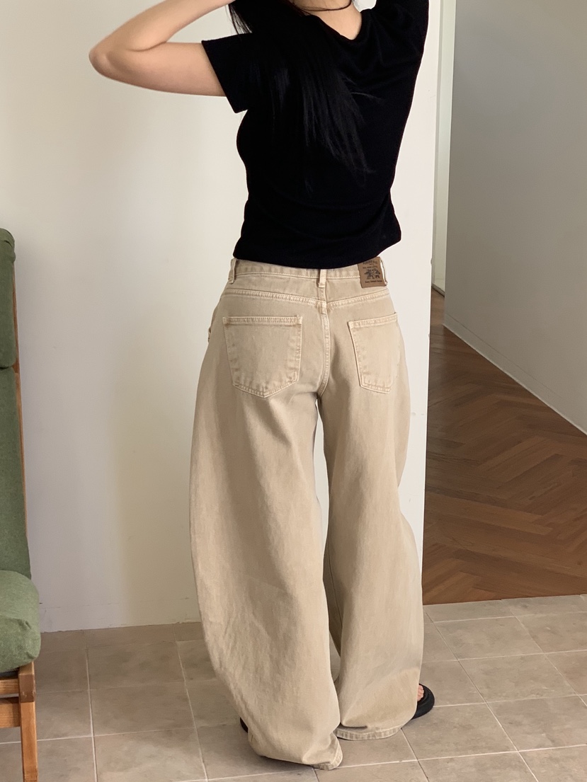 SUNDER MARKET韓國代購女裝新品26春夏時尚熱賣推薦休閑褲SUNDER MARKET休閑褲