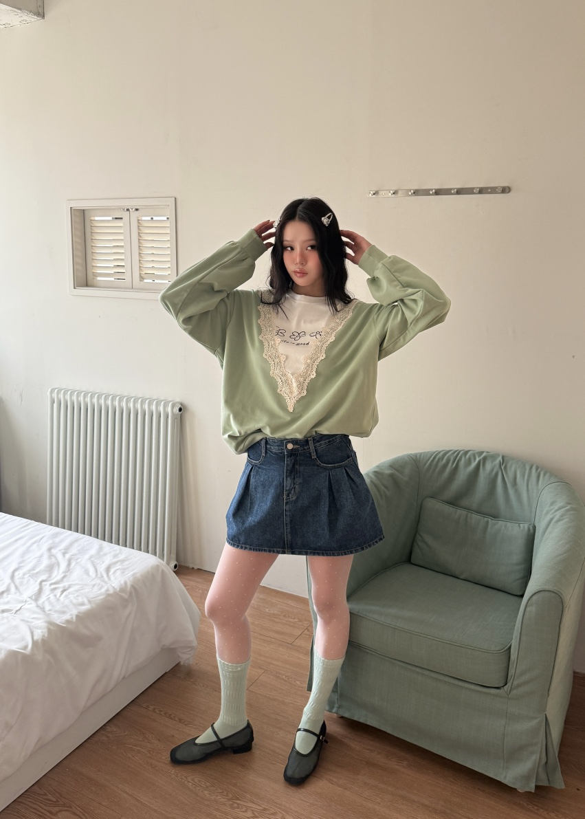 LOVABLE東大門實拍女裝新品職業休閑推薦時尚熱賣人氣衛衣LOVABLE衛衣