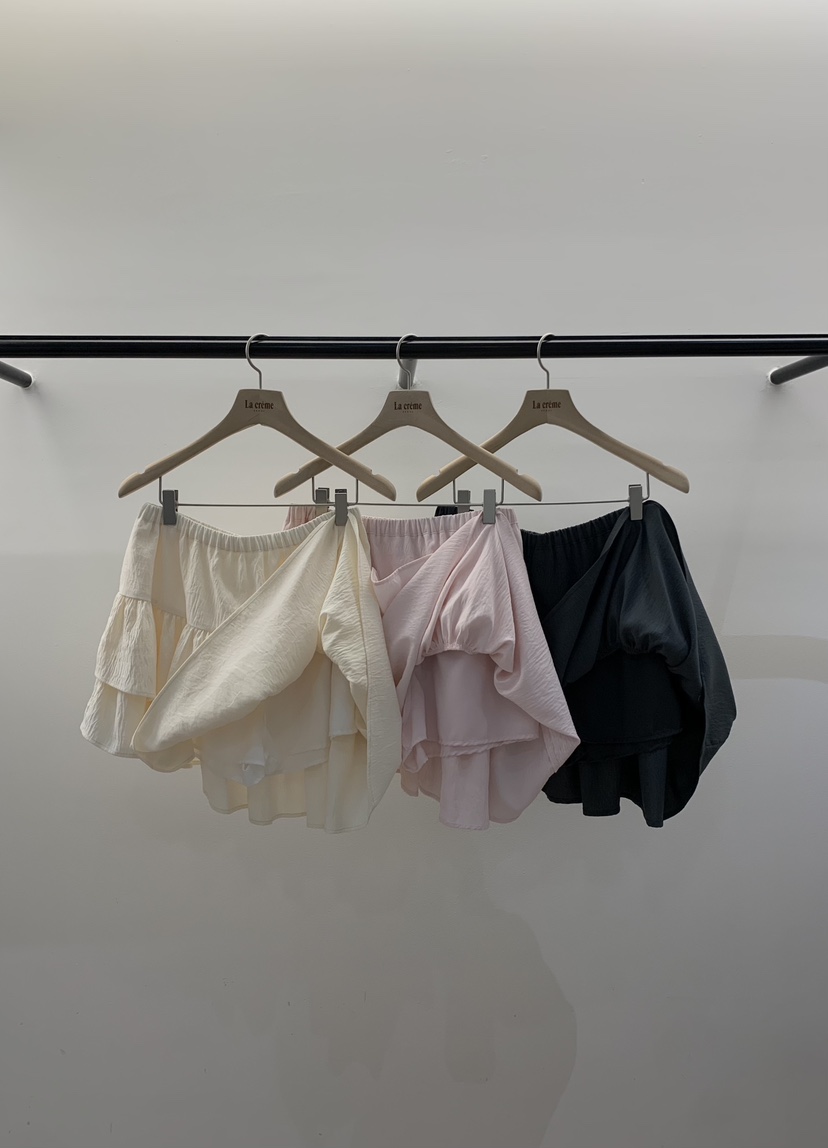 LA CREME東大門直郵女裝新品26春夏熱賣休閑人氣推薦短裙LA CREME短裙