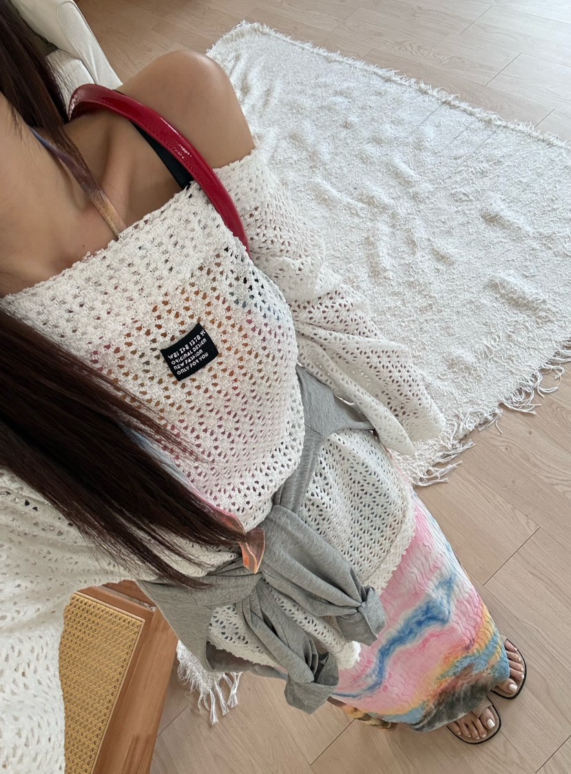 DENVER東大門直郵女裝新品26春夏熱賣時尚職業針織衫復古DENVER針織衫