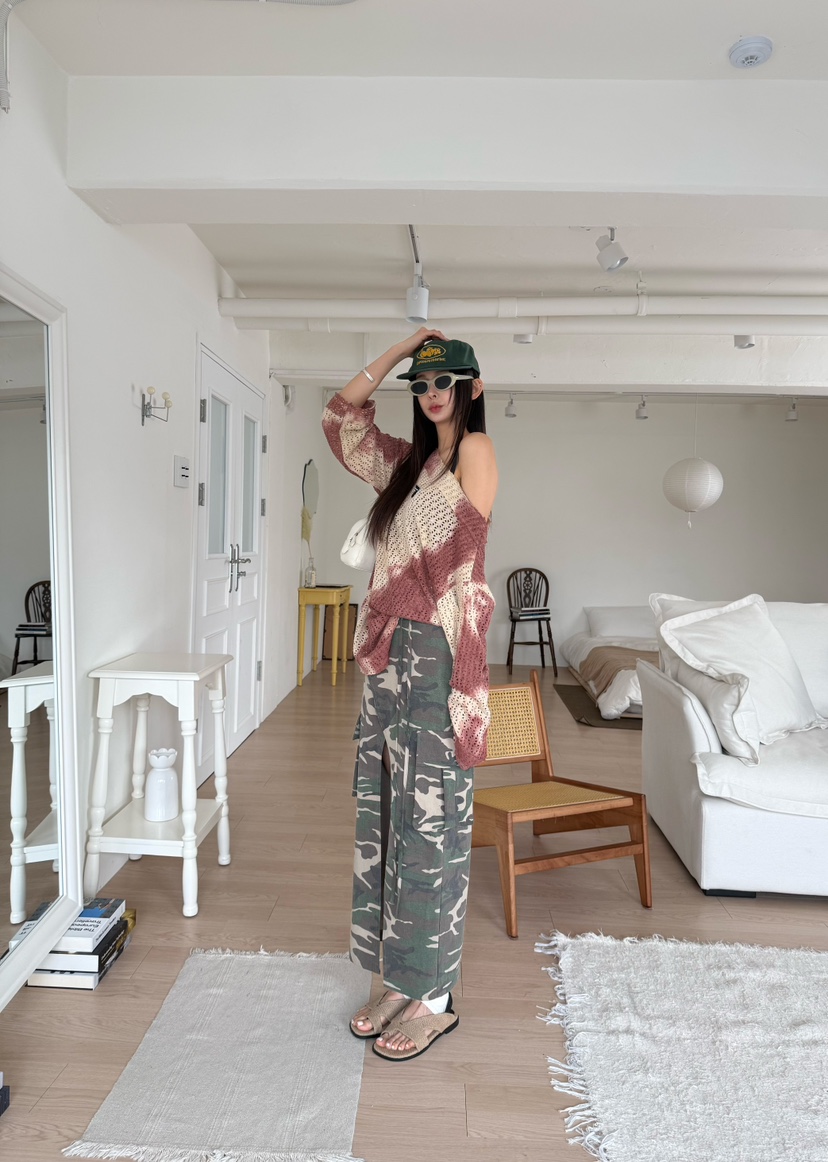 DENVER東大門直郵女裝新品26春夏熱賣時尚職業針織衫復古DENVER針織衫