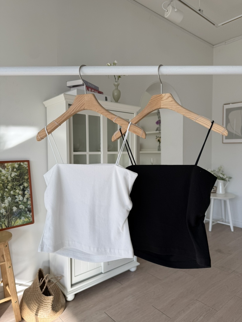 SOLAR東大門代購女裝新款時尚26春夏職業熱賣吊帶背心褶皺SOLAR吊帶/背心