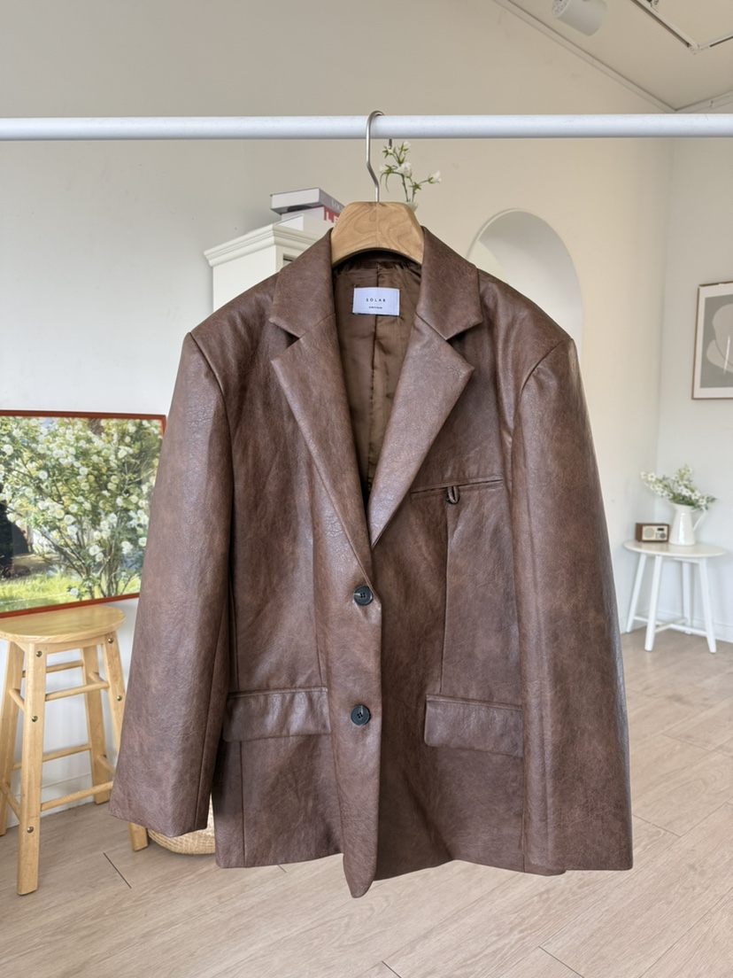 SOLAR東大門實拍女裝新品熱賣休閑時尚職業人氣真品推薦夾克SOLAR夾克圖色1