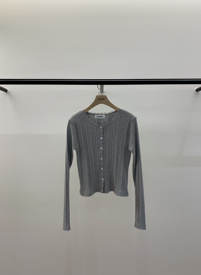 LA CREME韓國直郵女裝新款時尚真品人氣熱賣職業推薦針織衫LA CREME針織衫圖色1