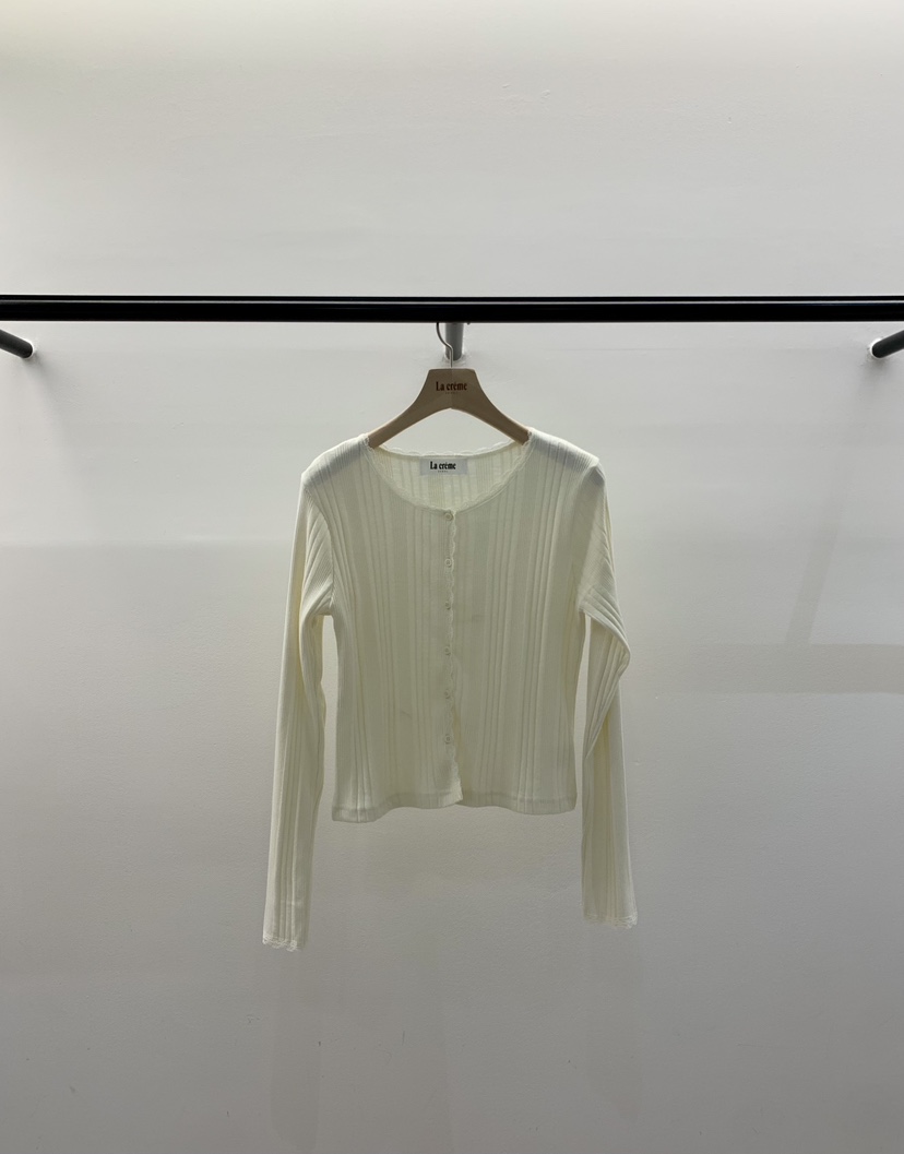 LA CREME韓國直郵女裝新款時尚真品人氣熱賣職業推薦針織衫LA CREME針織衫圖色2