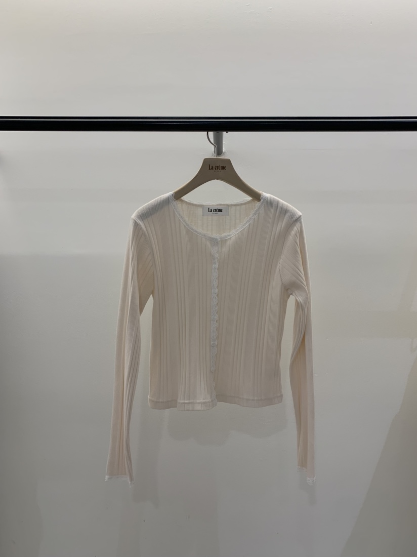 LA CREME韓國直郵女裝新款時尚真品人氣熱賣職業推薦針織衫LA CREME針織衫圖色4