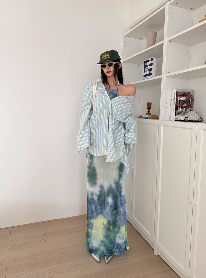 DENVER東大門實拍女士新款真品人氣26春夏熱賣時尚連衣裙DENVER連衣裙圖色2