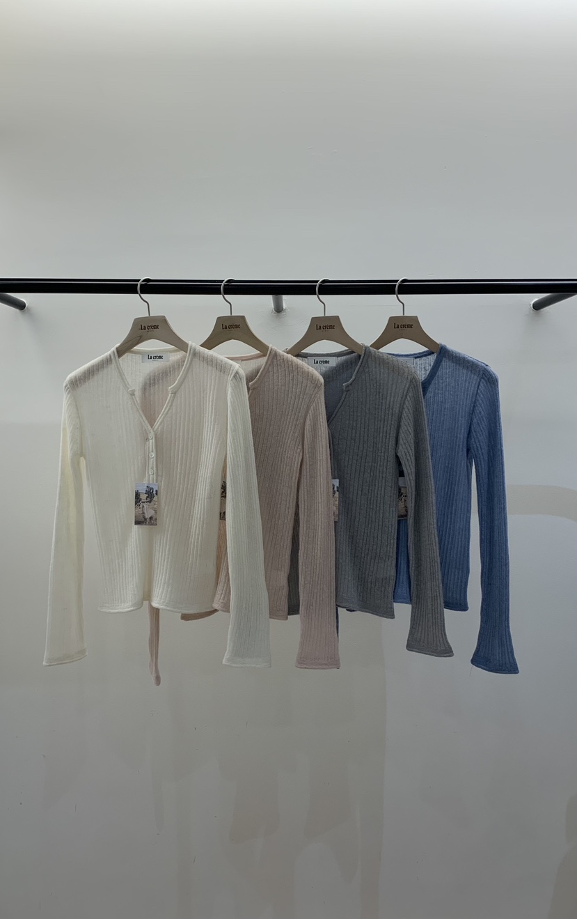 LA CREME東大門直郵女士新款職業真品推薦時尚針織衫羊駝LA CREME針織衫