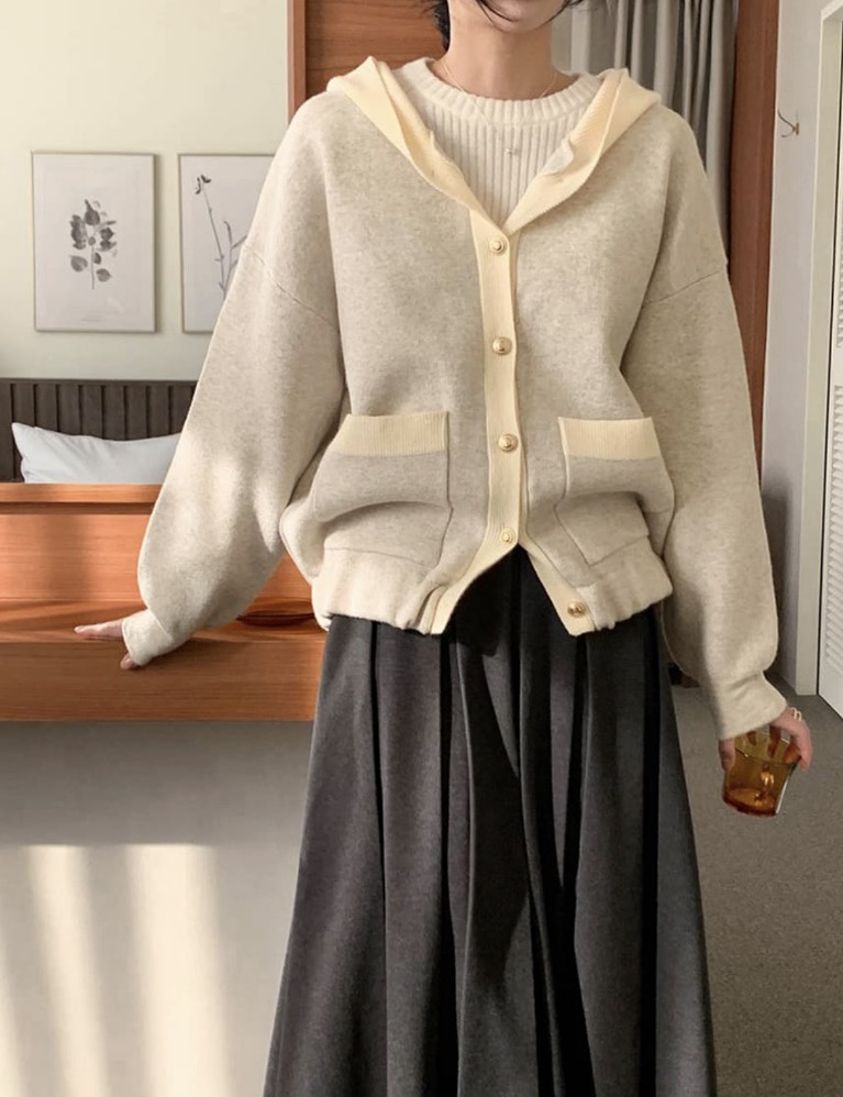 I BLLE韓國直郵女裝新款真品休閑時尚推薦人氣熱賣針織衫I BLLE針織衫