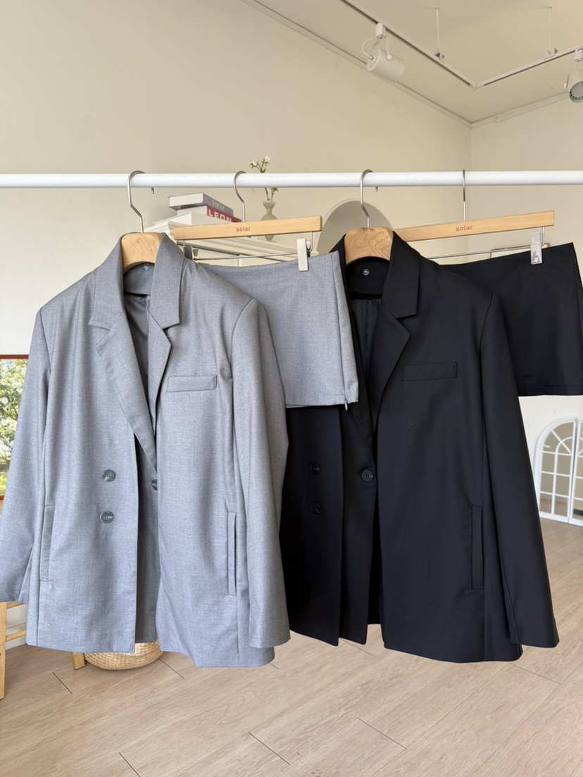 SOLAR東大門實拍女士新品推薦26春夏熱賣休閑人氣職業夾克SOLAR夾克