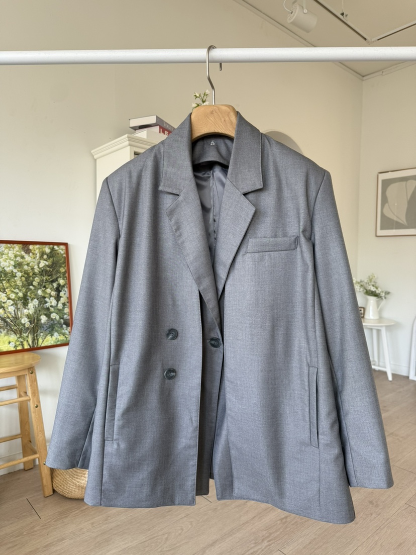 SOLAR東大門實拍女士新品推薦26春夏熱賣休閑人氣職業夾克SOLAR夾克圖色1