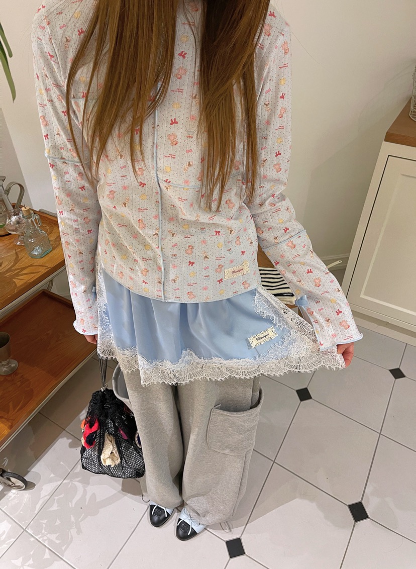 BOUTIQUE-L韓國代購女士新款職業熱賣真品時尚推薦長袖T恤BOUTIQUE-L長袖T恤