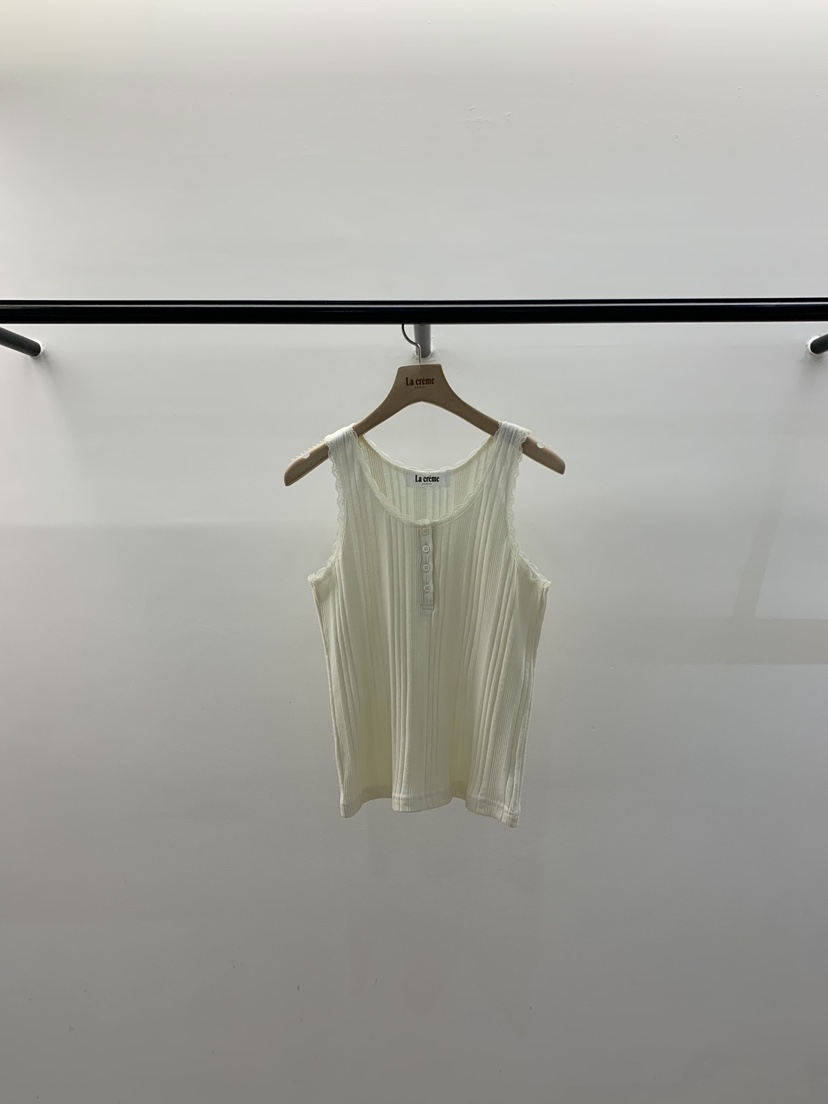 LA CREME東大門實拍女士新款推薦26春夏時尚休閑吊帶背心LA CREME吊帶/背心圖色2
