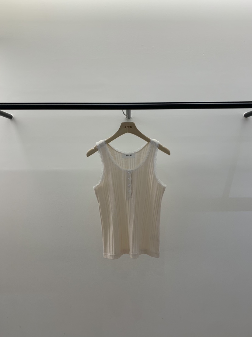 LA CREME東大門實拍女士新款推薦26春夏時尚休閑吊帶背心LA CREME吊帶/背心圖色4