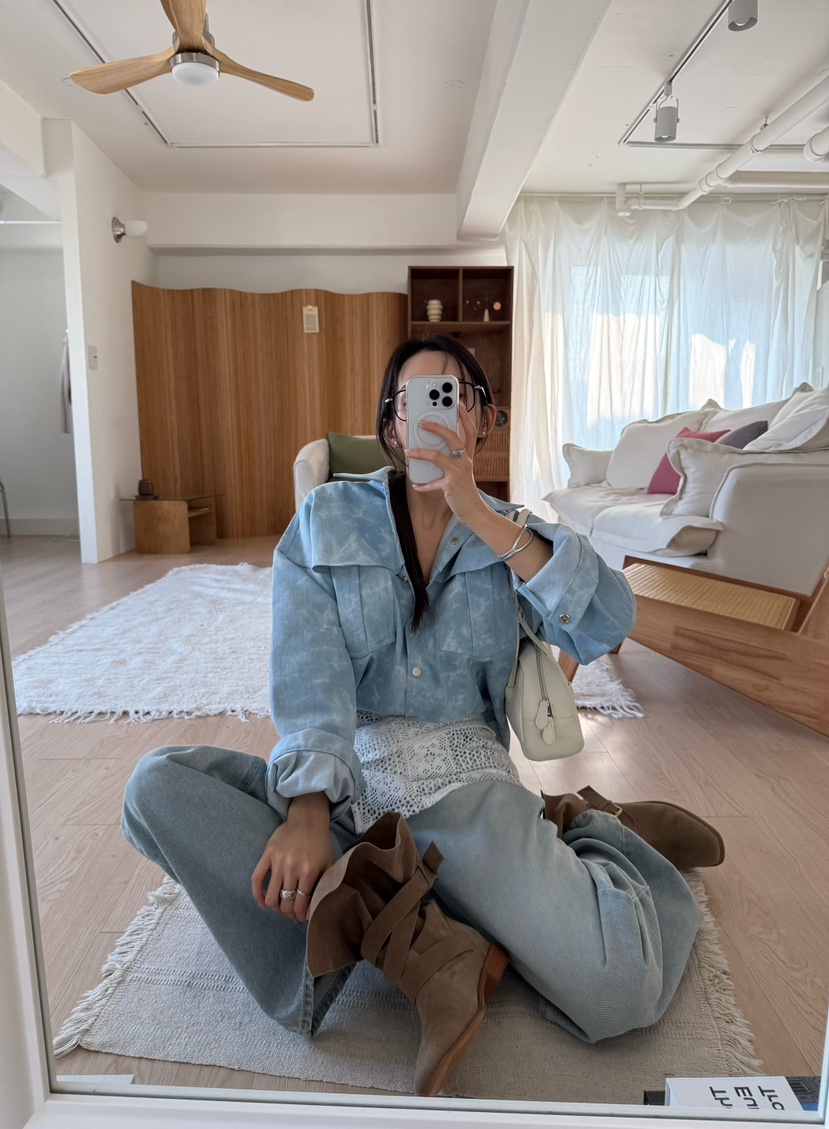 DENVER韓國代購女裝新品休閑職業推薦熱賣26春夏襯衫蕾絲衫DENVER襯衫/蕾絲衫