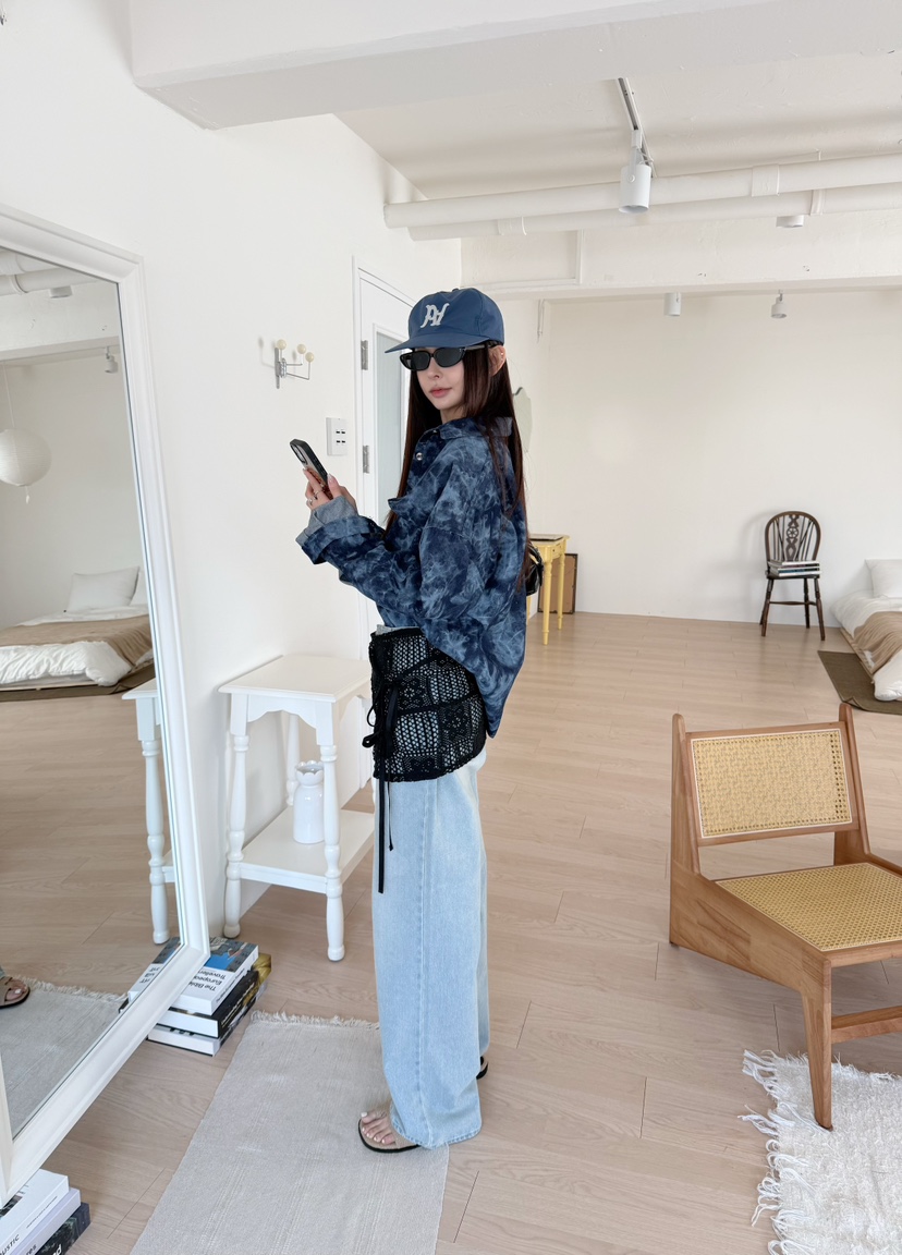 DENVER韓國代購女裝新品休閑職業推薦熱賣26春夏襯衫蕾絲衫DENVER襯衫/蕾絲衫