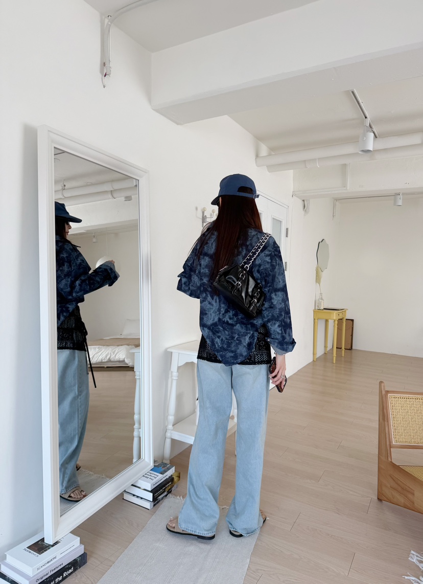 DENVER韓國代購女裝新品休閑職業推薦熱賣26春夏襯衫蕾絲衫DENVER襯衫/蕾絲衫