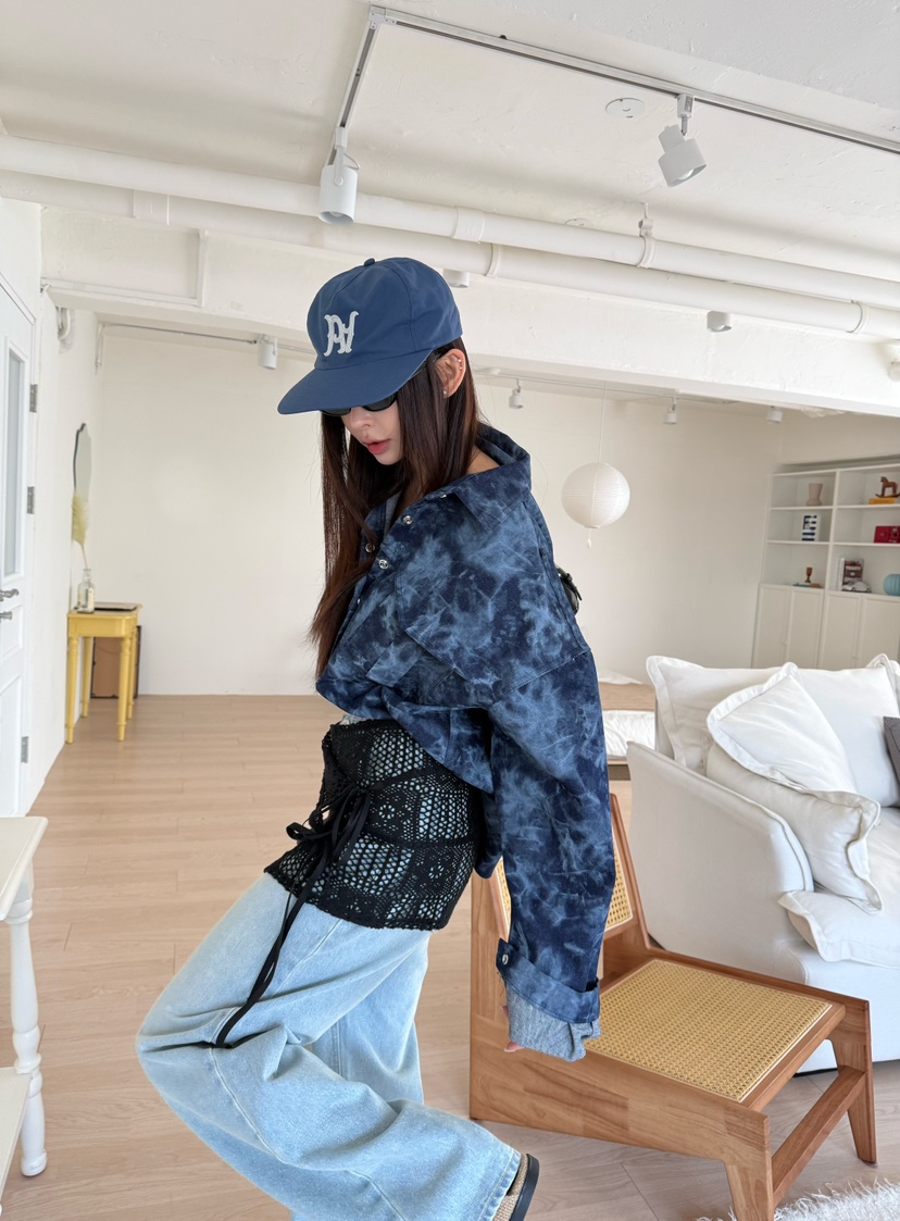 DENVER韓國代購女裝新品休閑職業推薦熱賣26春夏襯衫蕾絲衫DENVER襯衫/蕾絲衫