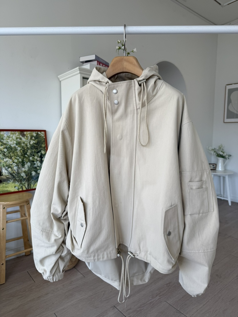 SOLAR東大門代購女士新品時尚職業推薦26春夏熱賣夾克褶皺SOLAR夾克圖色2