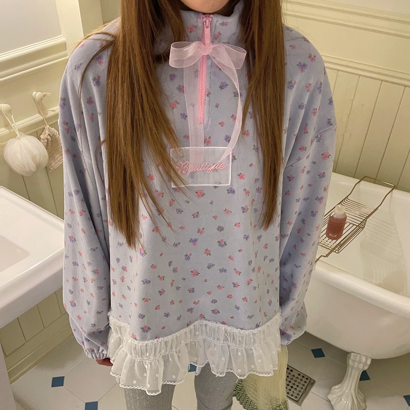 BOUTIQUE-L東大門代購女裝新品休閑職業時尚人氣真品衛衣BOUTIQUE-L衛衣圖色1