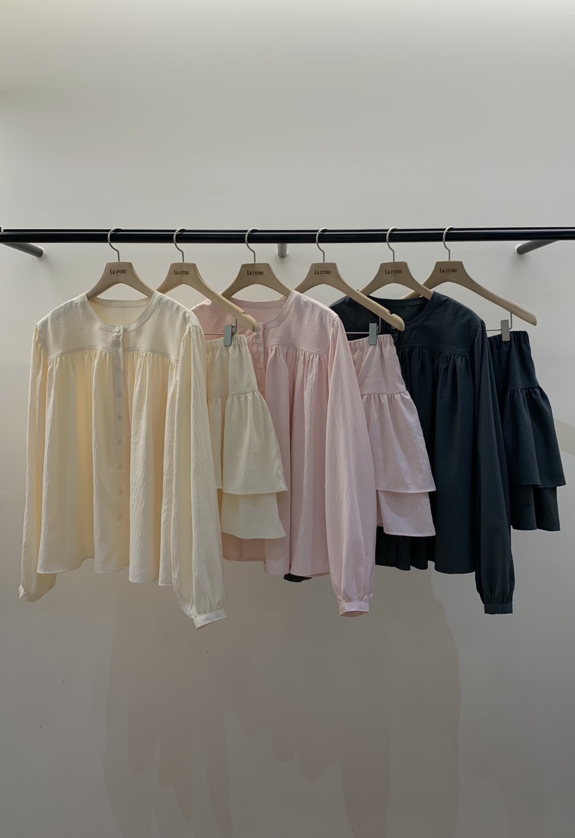 LA CREME東大門實拍女士新款推薦26春夏休閑職業套裝套裝LA CREME套裝圖色2左二色