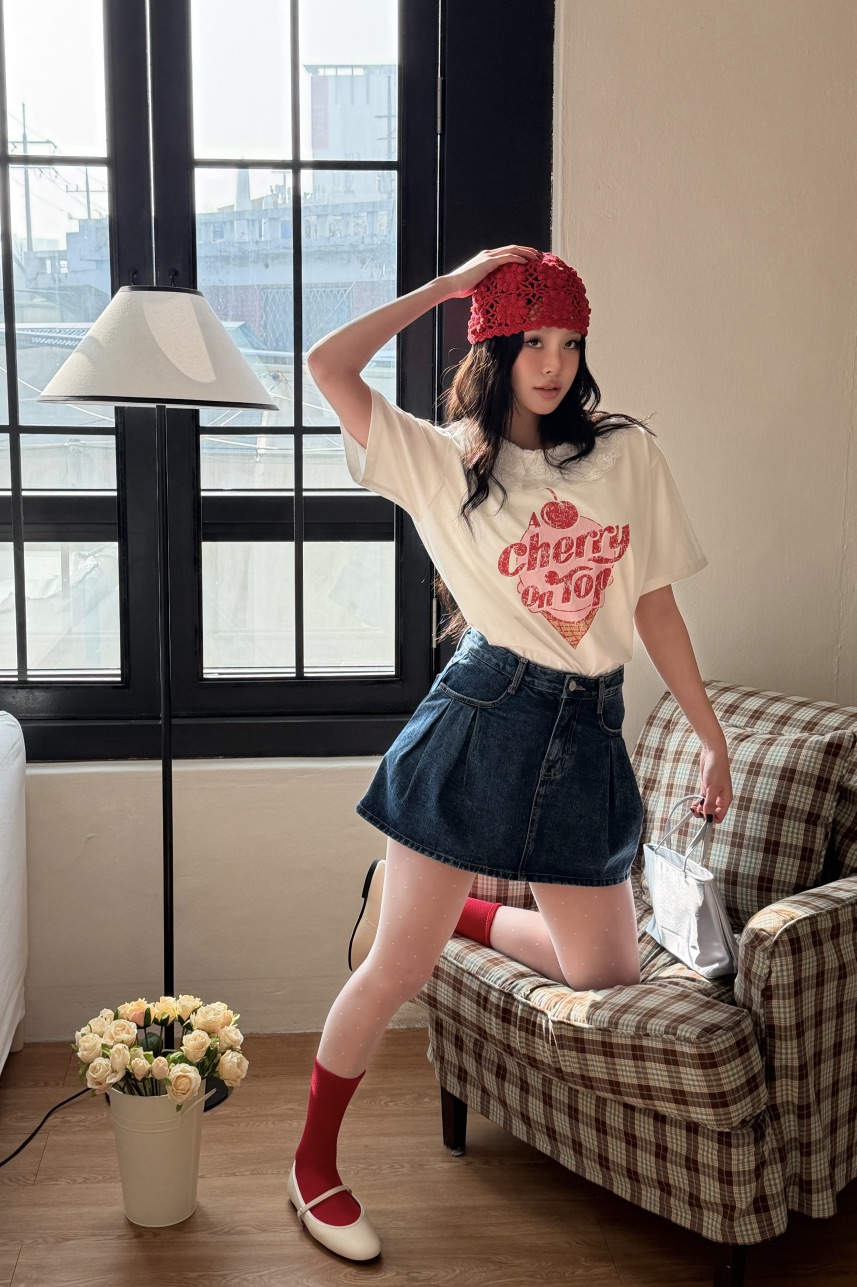 LOVABLE東大門直郵女裝新品休閑熱賣職業26春夏時尚真品T恤LOVABLET恤